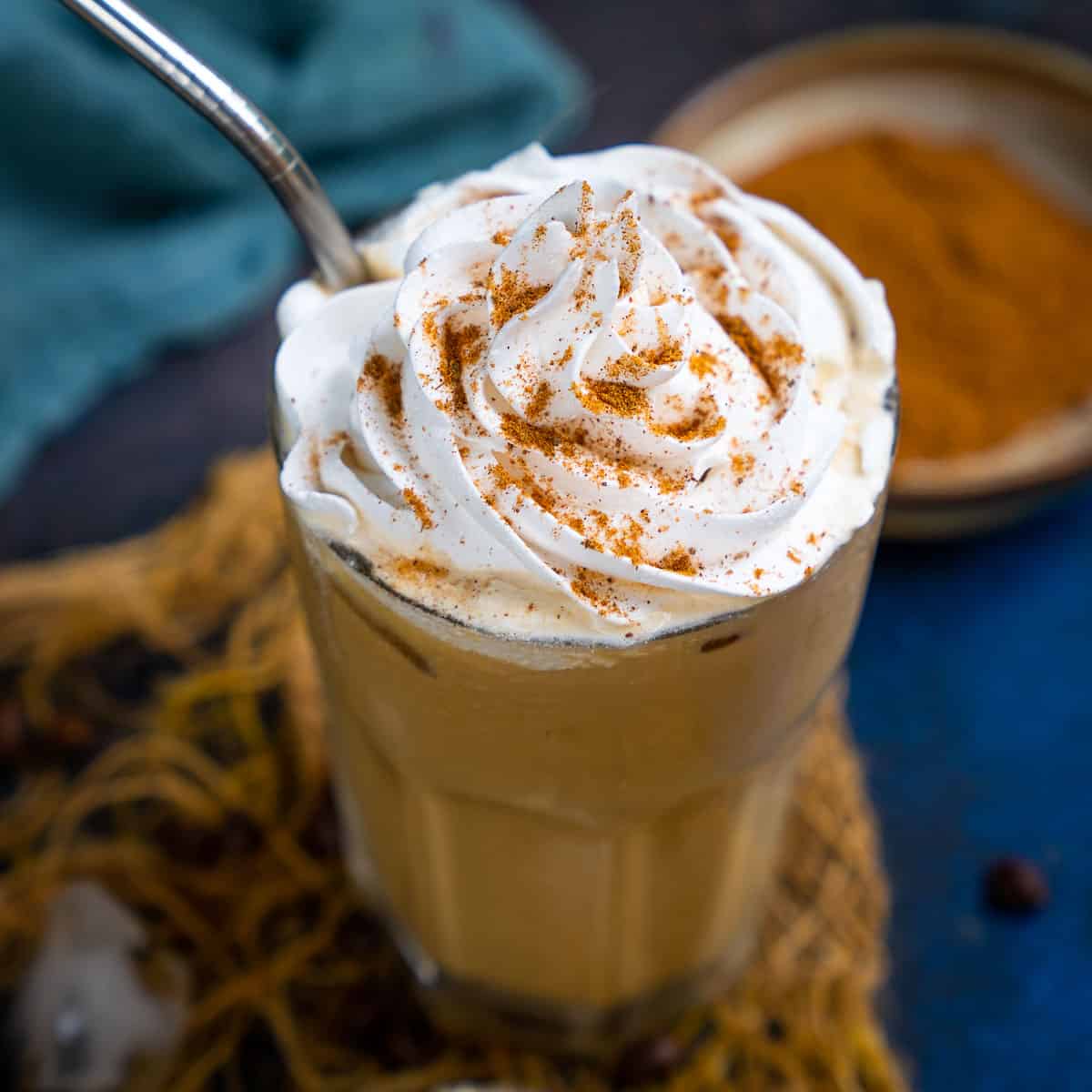 Iced Pumpkin Spice Latte